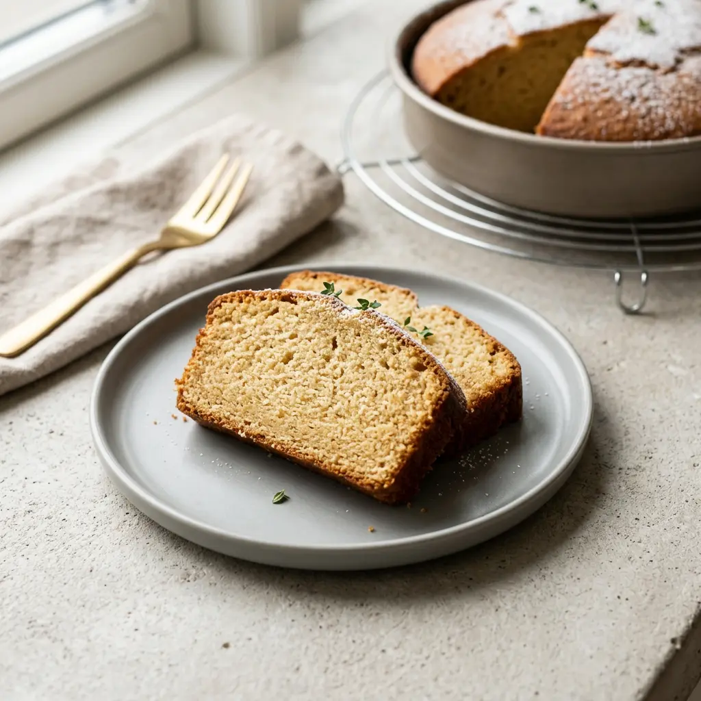 Foto van Botercake uit de airfryer bereid in de airfryer