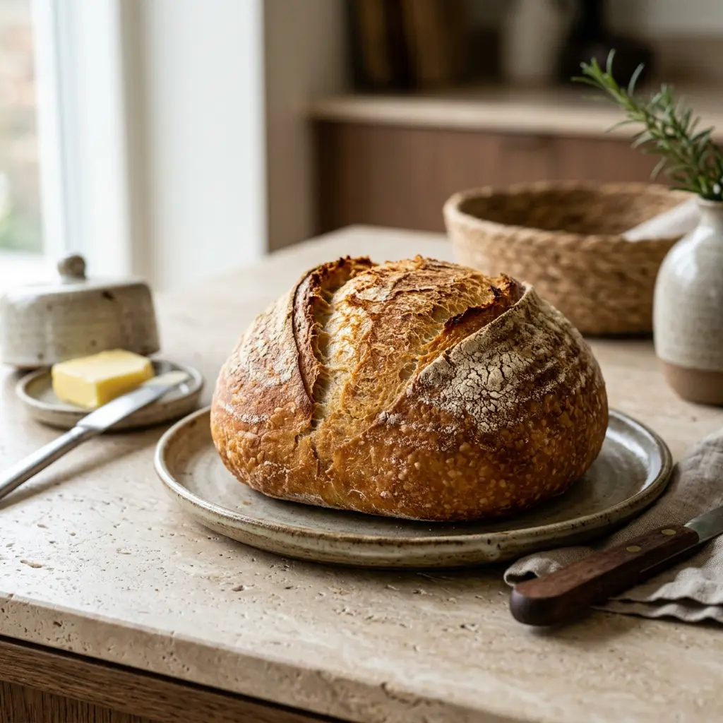 Foto van Brood uit de airfryer bereid in de airfryer