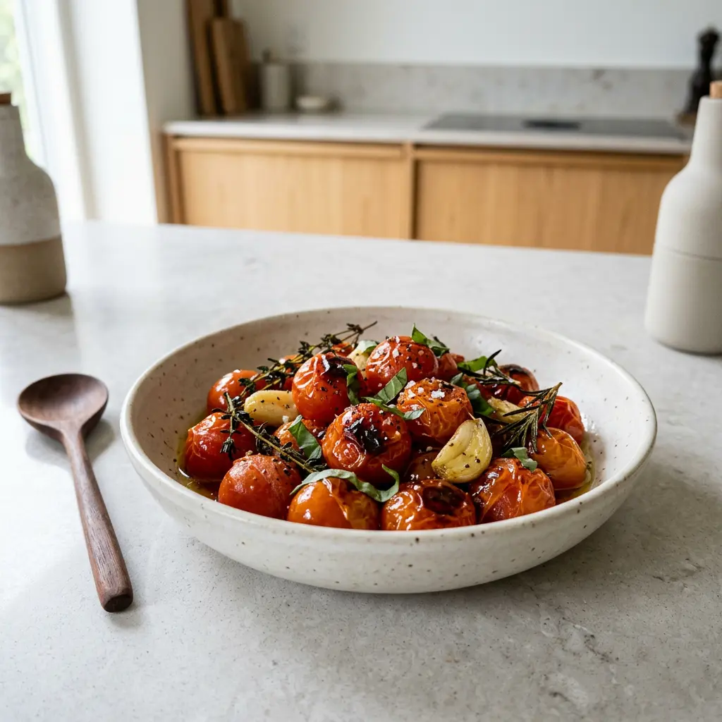 Foto van Cherrytomaten uit de airfryer bereid in de airfryer