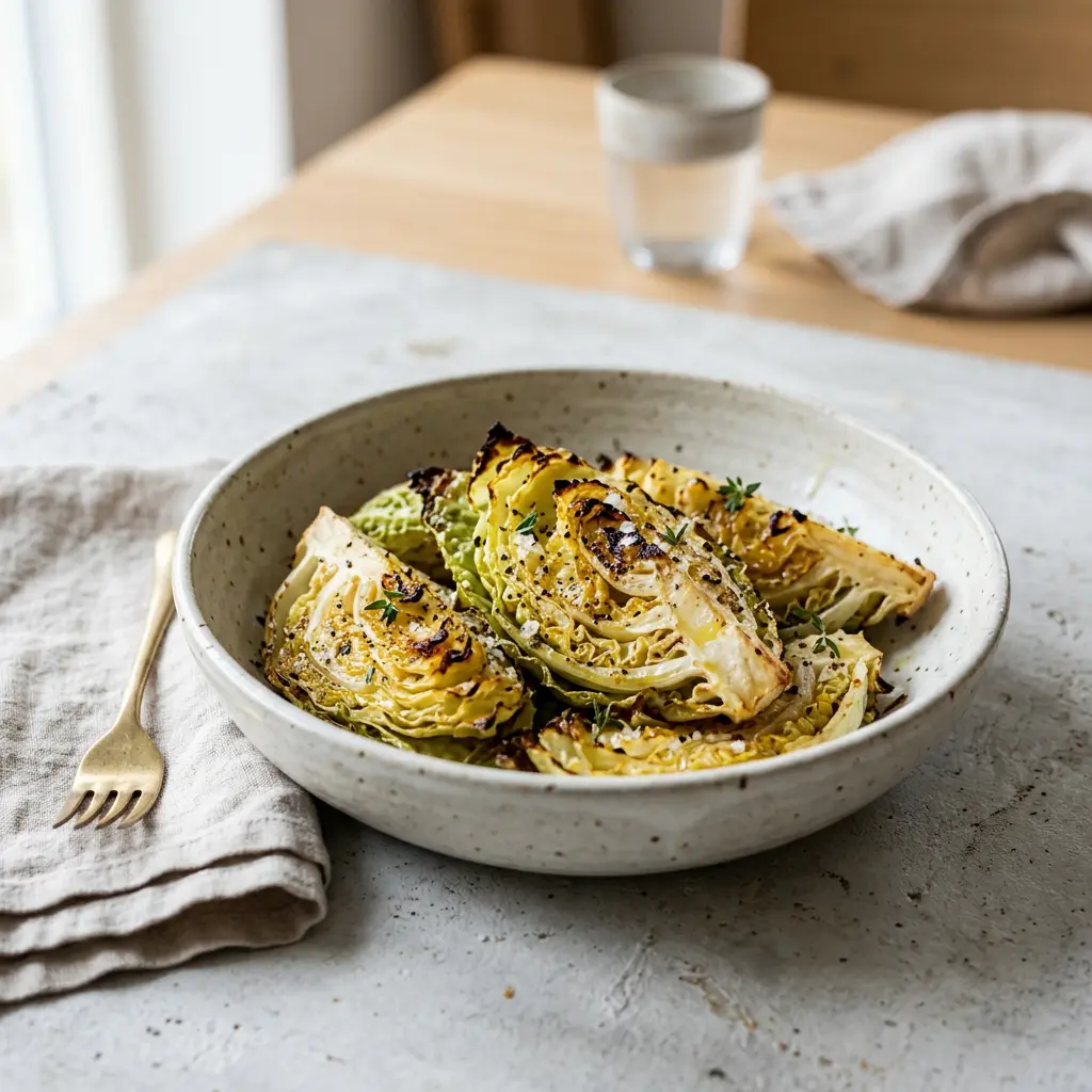 Foto van Kool uit de airfryer bereid in de airfryer