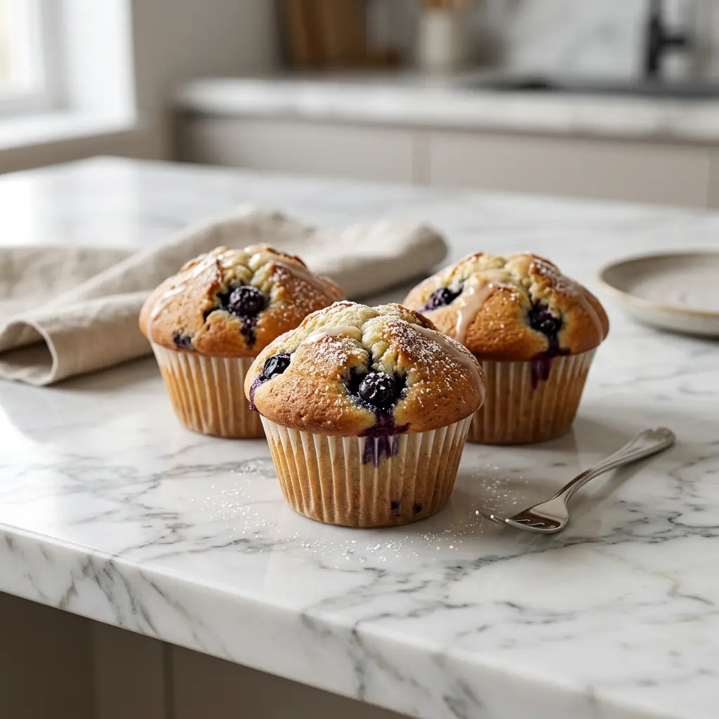 Foto van Muffins uit de airfryer bereid in de airfryer