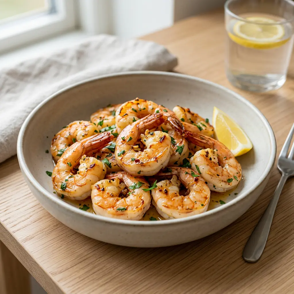 Foto van Scampi uit de airfryer bereid in de airfryer