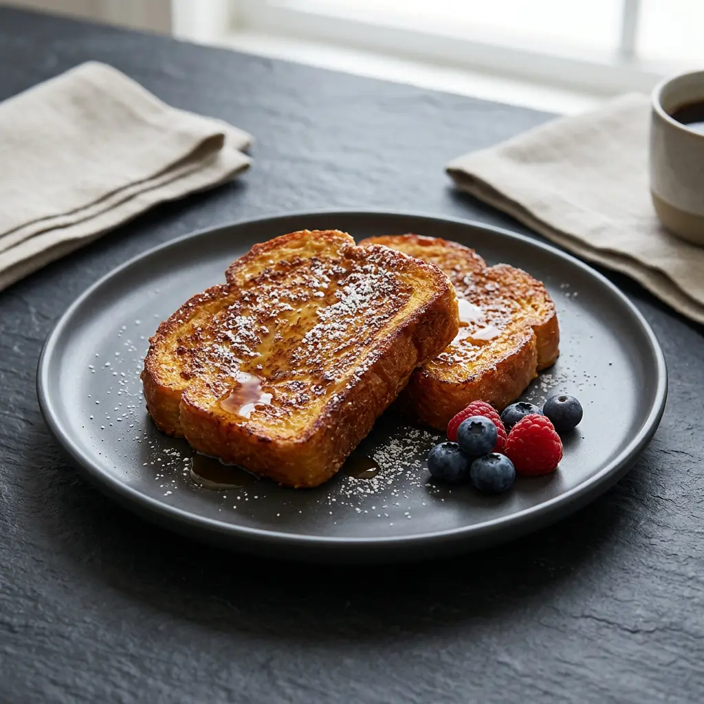 Foto van Wentelteefjes uit de airfryer bereid in de airfryer