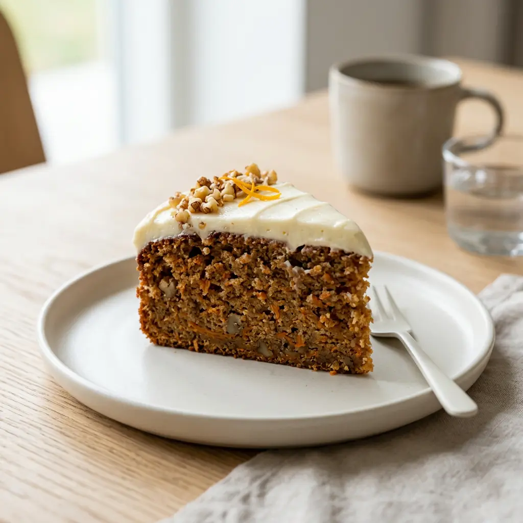 Foto van Worteltaart uit de airfryer bereid in de airfryer