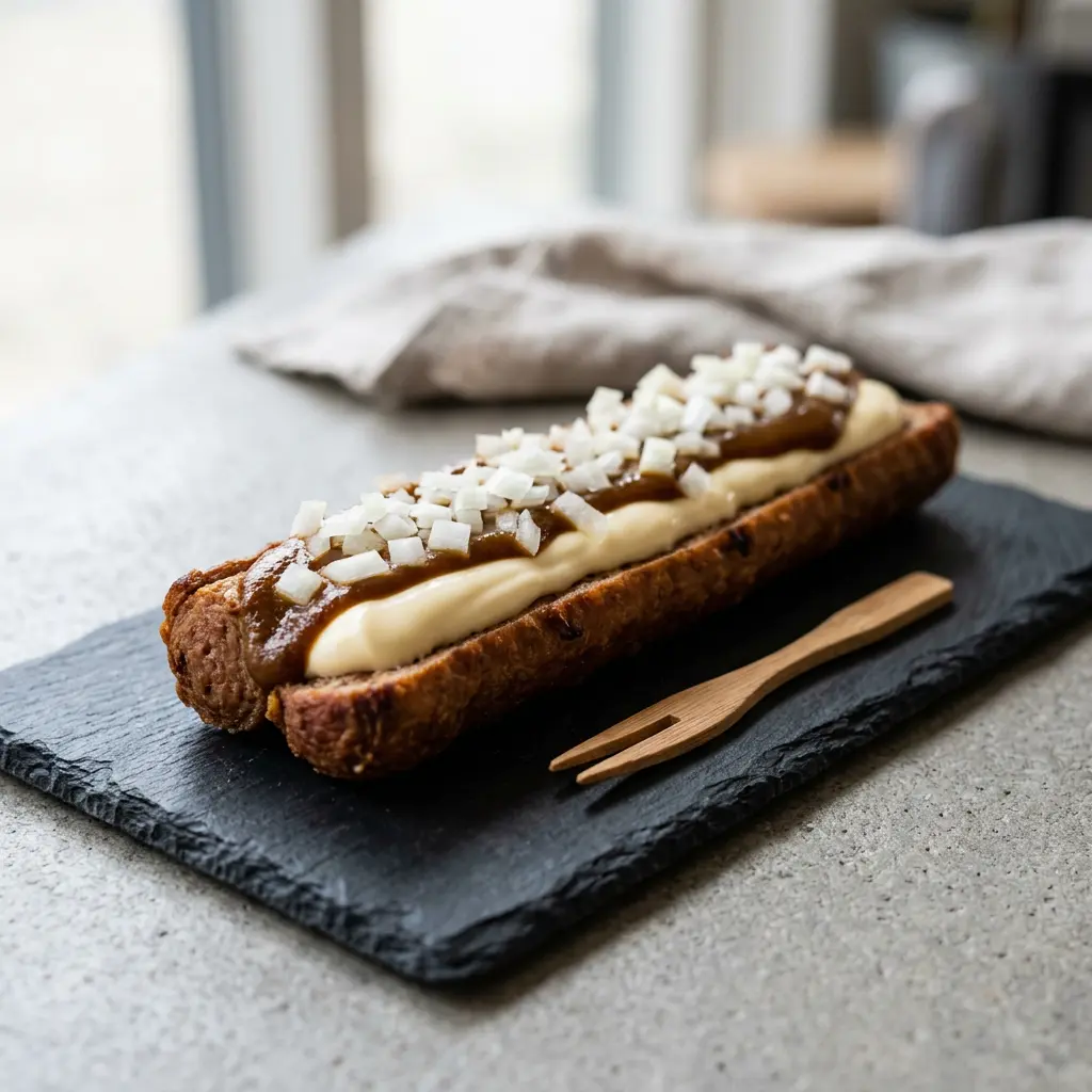 Foto van Frikandel speciaal klaar om te serveren